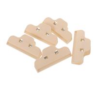 Reusable Pink Bag Clips 5Pcs ABS Plastic Food Sealing Clips for Home Use