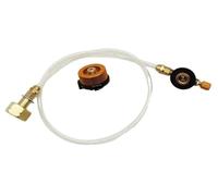 Reusable Propane Burner Connector with Threaded Lock for LPG Gas Tanks | Outdoor cooking refill system, reliable, for LPG gas tanks