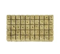 Reusable Rock Wool Cubes, Hydroponic Planting Plugs, 0.98×0.98in 100-Piece Set for Garden Cuttings, Cultivation with Fast Rooting, Propagation with Moisture Retention, Seedling Accessories for Tower