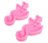 Reusable Silicone Flamingo Mold for Tropical Cake Decoration and Craft Projects