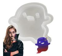 Reusable Silicone Jewelry Making Mold For Halloween Pendant Earrings DIY | Reusable Flexible Silicone Mold Creates Pumpkin Bat Ghost And Owl Earring Shapes For DIY Resin Jewelry Crafting And Halloween