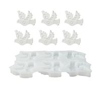 Reusable Silicone Mold - Easy-Release Pigeon Casting Form, Durable DIYs Plaster Clay Epoxy Resin Accessory, Creative Crafting Tool | Flexible Soap Candle Chocolate Dessert Making Mould Practical Craft