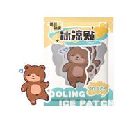 Reusable Smartphone Cooling Pad Cartoon Animal Portable Ice Pack Set
