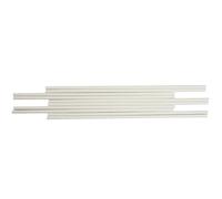 Reusable Solid Core Paper Sticks for Chocolate Candy and Cake Pops White