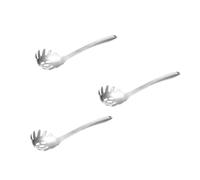 Reusable Stainless Steel Noodle Spoon Kitchen Strainer Pasta Server Silver