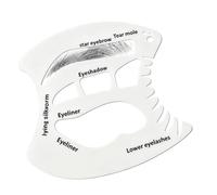 Reusable Washable Makeup Guide Tool - Portable Eyeshadow Stencil