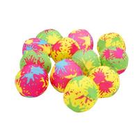 Reusable Water Balls - 12 Pack Absorbent Splash Outdoor Play Toys | Soft Quick Fill Water Balloon Balls Eco Friendly Summer Game Set Camping Party Activity for Kids, Teens, Family