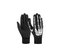 Reusch Ashton Touch-TEC - Guanti sportivi unisex per bambini, extra traspiranti, per uso quotidiano, 5,5, colore: Nero