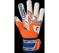 Reusch Attrakt Gold X NC Guanti da portiere traspiranti da uomo e da donna, guanti da calcio per adulti, adatti a tutte le condizioni atmosferiche e superfici di gioco, colore: arancione-blu, 9
