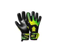 Reusch Attrakt AB1 Silver Junior Guanti da portiere traspiranti per bambini e ragazzi, adatti a tutte le condizioni atmosferiche e superfici di gioco