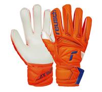 Reusch Attrakt Solid Finger Support Jr - guanti da portiere - bambino 3 Orange/Blue junior