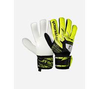 Reusch Attrakt Solid Guanti da portiere calcio da adulto black safety yellow