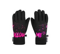 REUSCH Guanti BEATRIX R-Tex XT Junior - BLACK-PINK GLO - 6.0