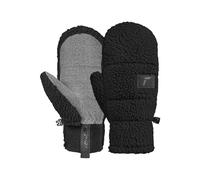 Reusch Bob Mitten Guanti unisex - Guanti Teddy per uomo e donna con SoftPlush, pile Teddy, isolamento TecFill, Pull Loop, caldi e soffici per tutti i giorni e le passeggiate invernali