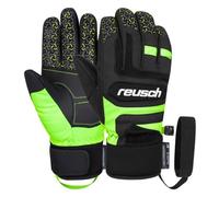 Reusch Chris R-TEX® XT - guanti da sci - bambino 6,5 Black/Green junior
