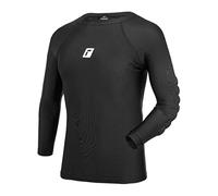REUSCH Compression Shirt Soft Padded - sotto Il Costume da Bagno Adulto Unisex, 7700 Black, S -