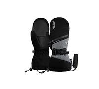 Reusch - Muffole da sci - Reusch Demi R-Tex® Xt Mitten Black Grey Melange per Donne in Pelle - Taglia 7 - Nero Nero 7