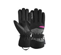 Reusch Guanti da donna R-TEX XT luminosi, 7771 nero/nero/melang/rosa glo, 7,5