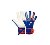 Reusch Guanti da portiere per bambini e adolescenti | traspiranti | per allenamento e partite | tappeto erboso naturale e sintetico | taglie 5-8 | Attrakt Gold X NC Junior