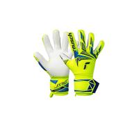 Reusch Guanti da portiere per bambini e ragazzi | ottima presa e vestibilità flessibile |traspiranti |per allenamenti e partite |erba naturale e sintetica |taglie 4-8 | Attrakt Freegel Advance Junior