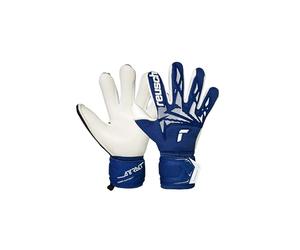 Reusch Guanti da portiere per la protezione delle dita e forte aderenza | per l'allenamento e le partite | Erba artificiale e erba naturale | Attrakt Freegel Gold X Finger Support Junior