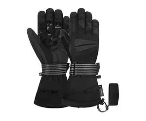 Reusch - Guanti da sci impermeabili e traspiranti - Reusch Sweeber III R-TEX® XT Black in Cotone - Taglia 9 - Nero