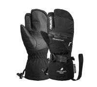 Reusch Guanti da sci per bambini, extra caldi con isolamento in piuma | Lando R-TEX XT Junior Lobster, guanti invernali impermeabili e traspiranti, a 3 dita, con softshell, taglia 4-6,5