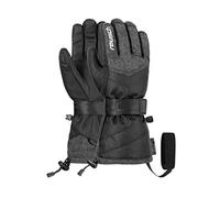 Reusch Guanti da Uomo Baseplate R-Tex Xt, Nero/Nero Melange/Argento, 6,5