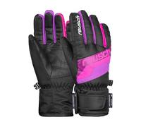 Reusch Guanti Dario R-Tex® XT, Black-Pink GLO, EU 4