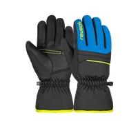Reusch Guanti Sci Alan Black/Bril Blue/Safety Yellow da Bambino 5.5 Blu