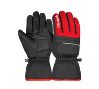 Reusch Guanti Sci Alan Black/Fire Red da Bambino 5 Rosso