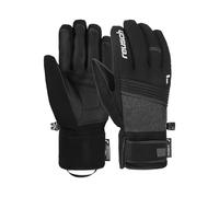 Reusch Louis R-TEX® XT Guanti invernali unisex caldi, impermeabili, antivento e traspiranti, guanti da neve, guanti da sci per uomo e donna, colore: nero/grigio