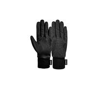Reusch Merino Pro Touch-TEC - Guanti sportivi traspiranti, per corsa, ciclismo, escursionismo, uso quotidiano, touch screen, colore nero, 7