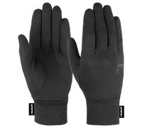 Reusch Merino Pro Touch-TEC - Guanti sportivi traspiranti, per corsa, ciclismo, escursionismo, uso quotidiano, con touch screen, colore nero, 6