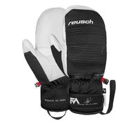 Reusch - Moufles de ski calde e impermeabili in Primaloft® - Reusch Franjo Von Allmen R-TEX® XT Mitten Black/White in Pelle - Taglia 8 - Bianco