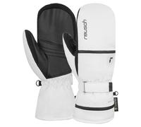Reusch - Muffole da sci impermeabili e traspiranti in GORE-TEX® e Primaloft® - Reusch Alison GORE-TEX® Mitten White/Black in Pelle - Taglia 7.5 - Bianco