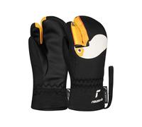 Reusch Peggy R-TEX® XT - Guanti invernali a 3 dita, caldi, impermeabili, antivento e traspiranti, per neonati, ragazze, ragazzi, 4, colore: Nero