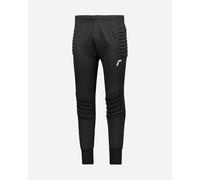 Reusch Torhüter Goalkeeping Allenamento Pantaloni da Portiere da Calcio, Lunghi, Imbottiti, per Adulti, Nero/Argento, XL Uomo