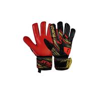 Reusch Reusch Attrakt Solid - Guanti da Portiere da Calcio Unisex Adulto | Resistenti, per allenamento e gioco, erba artificiale, erba naturale e campo duro, taglia 7,5-11, attrazione solida