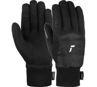 Reusch Guanti unisex Garhwal Hybrid per touchscreen con pratica funzione touch screen, 7702 nero/argento, Medium