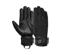 Reusch Roy Dry Palm FIDLOCK Guanti da sci unisex, impermeabili e antivento, compatibili con touchscreen, isolamento R-LOFT, palmo in pelle di pecora, traspiranti, robusti