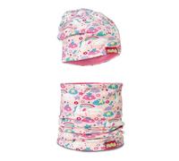 Reusch Set berretto e sciarpa bambini |2-8 anni |caldo e morbido|con cotone | Berretto in pile con sciarpa a cappio, ideale per la primavera, l'autunno e le giornate invernali miti,Kids Hat and Scarf Set