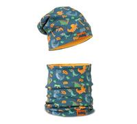 Reusch Set berretto e sciarpa per bambini - caldo e comodo berretto in pile e sciarpa a cappuccio per bambini e bambine (2-8 anni) - ideale per la primavera | Kids Hat and Scarf Set
