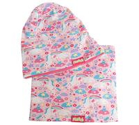 Reusch Set berretto e sciarpa per bambini - caldo e comodo berretto in pile e sciarpa a cappuccio per bambini e bambine (2-8 anni) - ideale per la primavera | Kids Hat and Scarf Set