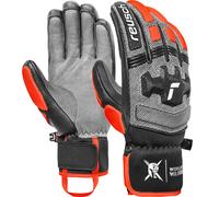Reusch Uomo Guanto WORLDCUP WARRIOR DH black/silver/fluo red 26/27 - 9,0