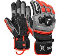 Reusch Uomo Guanto WORLDCUP WARRIOR GS black/silver/fluo red 26/27 - 8,0