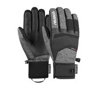 Reusch Venom R-Tex Guanti Invernali Extra Caldi, Impermeabili e Traspiranti, Nero/Grigio, 9 Uomo