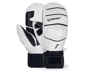 Reusch World Champ Mitten - moffola da sci - uomo White/Black 10