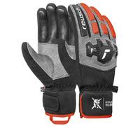 Reusch Worldcup Warrior R-TEX® XT M - guanti da sci - uomo 10,5 Black/Grey/Red unisex