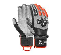 Reusch Worldcup Warrior Team - guanti da sci 8,5 Black/Grey/Red unisex